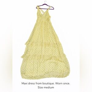 Yellow Maxi Dress